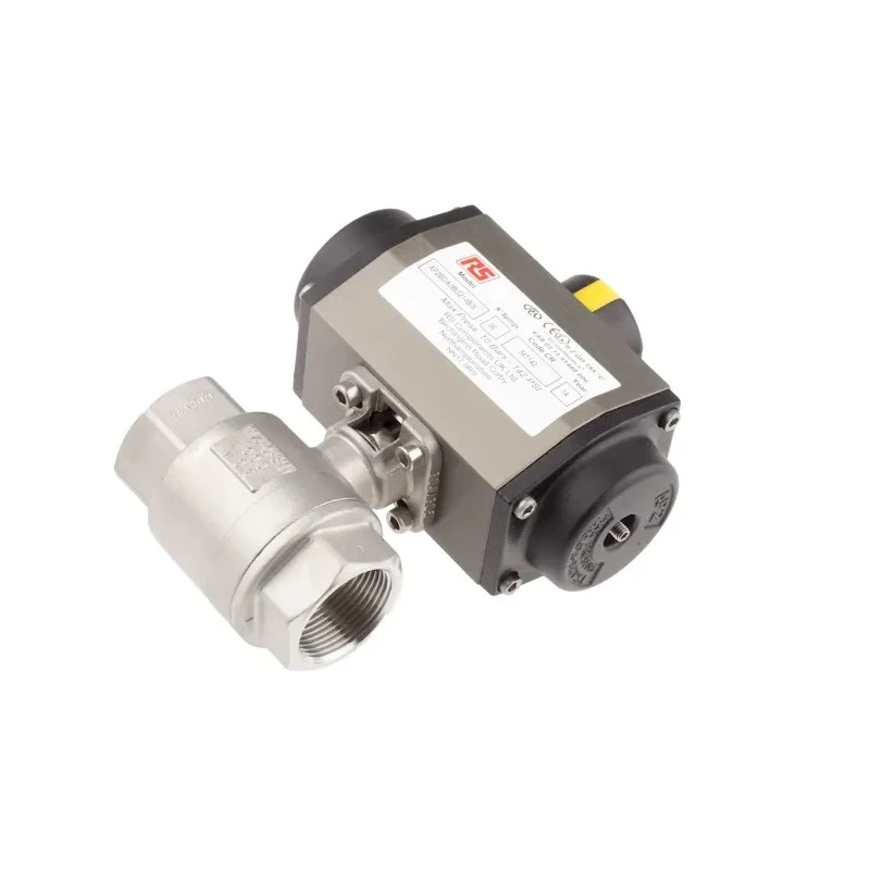 RS PRO Pneumatic Actuated Ball Valve 1000 psi BSP Female 1 to 1/4 in 760-5637