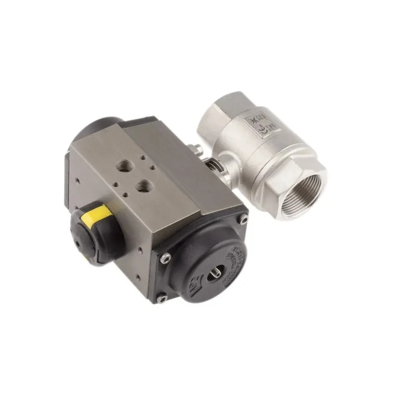 RS PRO Pneumatic Actuated Ball Valve 1000 psi BSP Female 1 to 1/4 in 760-5637