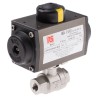 RS PRO Ball Type Pneumatic Actuated Valve 1000 psi BSP Female Threaded 1/4 in 760-5643