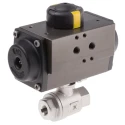 RS PRO Ball Type Pneumatic Actuated Valve 1000 psi BSP Female Threaded 1/4 in 760-5643