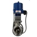 RS PRO Motorised Valve 2 in BSP Brass Ball Valve with Electric Actuator, 1000 psi, CF8M 316 Stainless Steel Body 760-5728