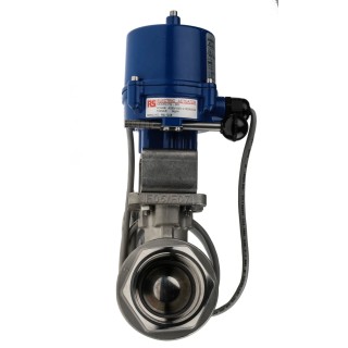 RS PRO Motorised Valve 2 in BSP Brass Ball Valve with Electric Actuator, 1000 psi, CF8M 316 Stainless Steel Body 760-5728