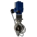 RS PRO Motorised Valve 2 in BSP Brass Ball Valve with Electric Actuator, 1000 psi, CF8M 316 Stainless Steel Body 760-5728