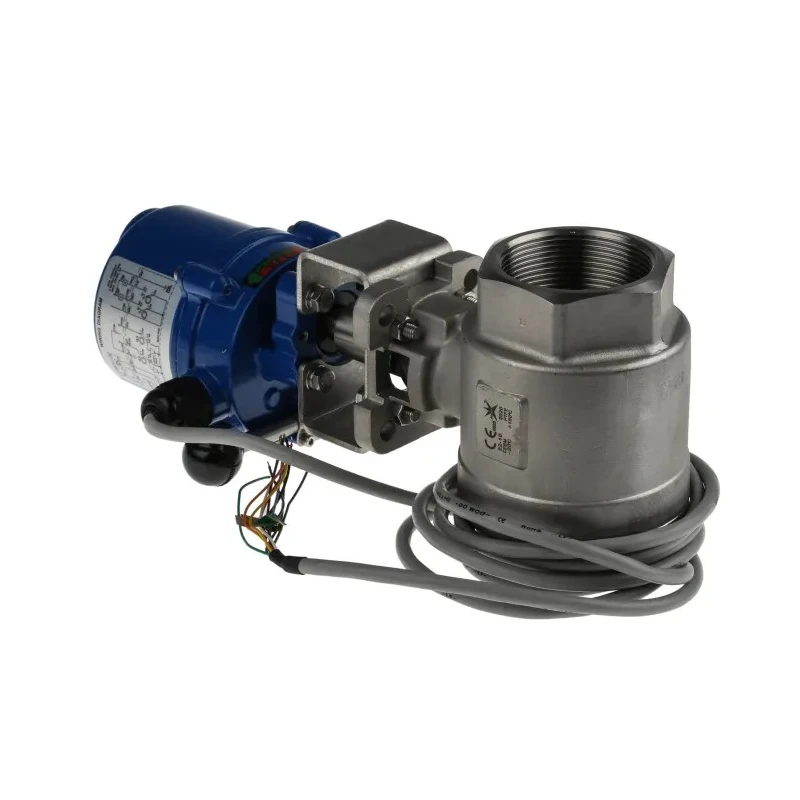 RS PRO Motorised Valve 2 in BSP Brass Ball Valve with Electric Actuator, 1000 psi, CF8M 316 Stainless Steel Body 760-5728