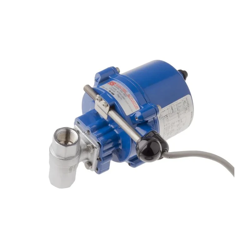 RS PRO Ball Type Pneumatic Actuated Valve 1/2 in BSP Female Threaded Connections 40 bar 24Vdc Weatherproof IP67 760-5680