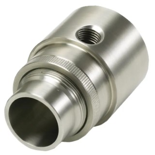 Meech Stainless Steel Air Amplifier 10 bar Max. Throat Diameter 40mm 25cfm Input Air Flow A10015