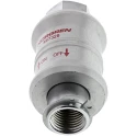 Norgren Sleeve Pneumatic Manual Control Valve 3/2 Function, G 1/4 Port, Chrome Nickel Plated Brass Body, Max Pressure M/7328