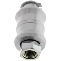 Norgren Sleeve Pneumatic Manual Control Valve 3/2 Function, G 1/4 Port, Chrome Nickel Plated Brass Body, Max Pressure M/7328