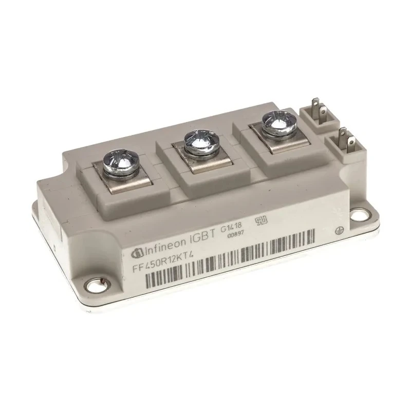 Infineon N-Channel IGBT Module 450 A 1200 V 3-Pin 62 mm Module Clamp FF450R12KT4HOSA1