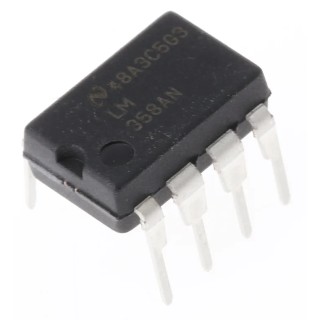 Texas Instruments Operational Amplifier 8-Pin PDIP, 32V, 2 Channels, LM358AN/NOPB