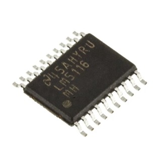 Texas Instruments DC-DC 5-Channel Voltage Controller, 20-Pin TSSOP Package LM5116MH/NOPB