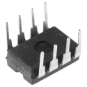 Texas Instruments Operational Amplifier 1.3 MHz, 8-Pin 16V MDIP LMC6001AIN/NOPB