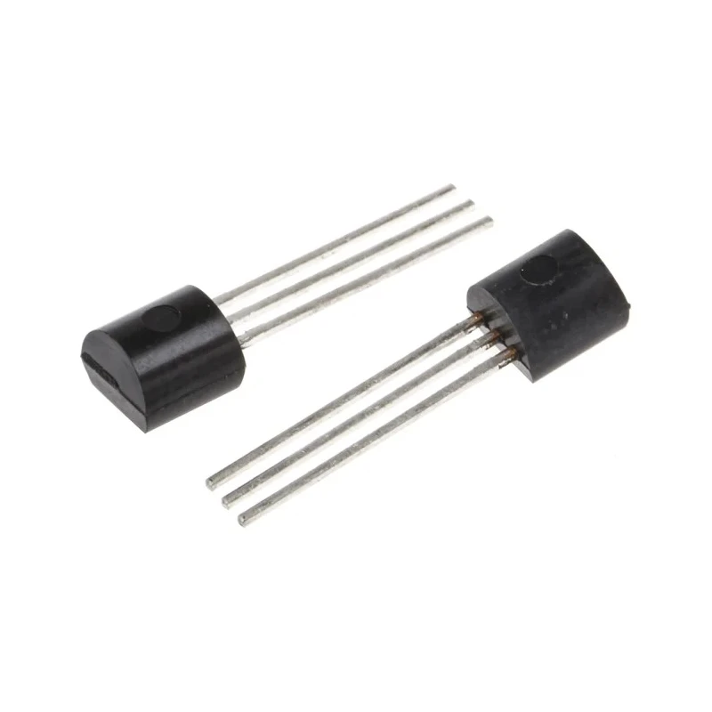 Texas Instruments Voltage Output Temperature Sensor, Analogue, ±4°C Accuracy, Through Hole Mount, 3-Pin TO-92 LM61
