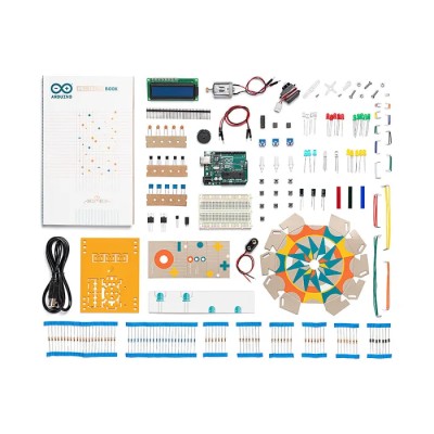 Arduino Starter Kit Multi-Language English Version Educational Electronics Set with ATmega328P Microcontroller K000007