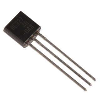 onsemi Small Signal PNP Bipolar Junction Transistor, 800 mA, 50 V, TO-92, 3-Pin BC32740BU