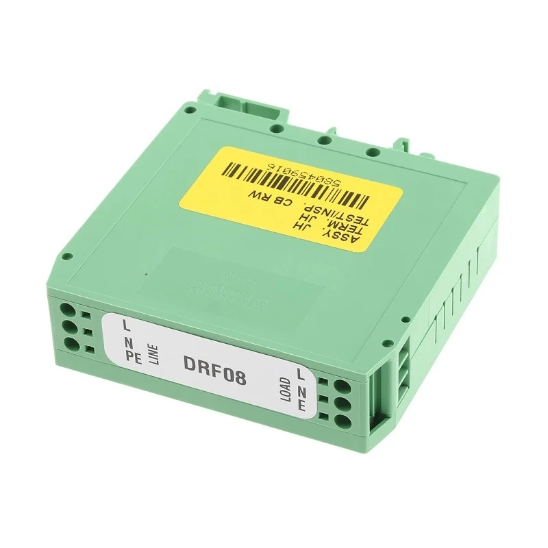 Deltron DIN Rail EMI Filter 1 Phase 8A 250V AC 440Hz Screw Termination DRF08