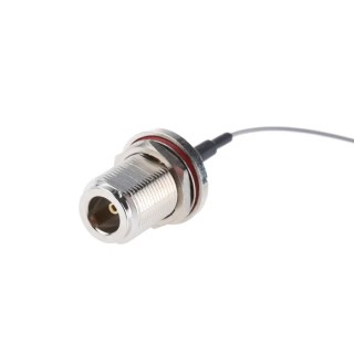 RF Solutions CBA Series Coaxial Cable Female Type N to Female UFL, 200 mm 50 Ω CBA-NF-UFL