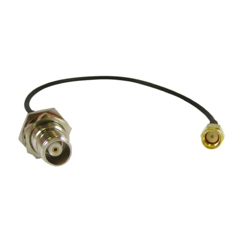 RF Solutions CBA Series Coaxial Cable Female Straight to Female Straight 200 mm 50 Ω CBA-TNCF-SMAM