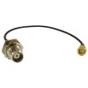 RF Solutions CBA Series Coaxial Cable Female Straight to Female Straight 200 mm 50 Ω CBA-TNCF-SMAM