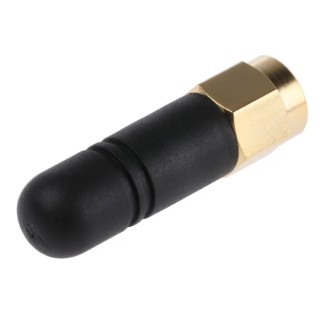 RF Solutions Stubby WiFi Antenna with SMA Connector 2.4GHz 0dBi Gain Monopole ANT-24G-S21-SMA