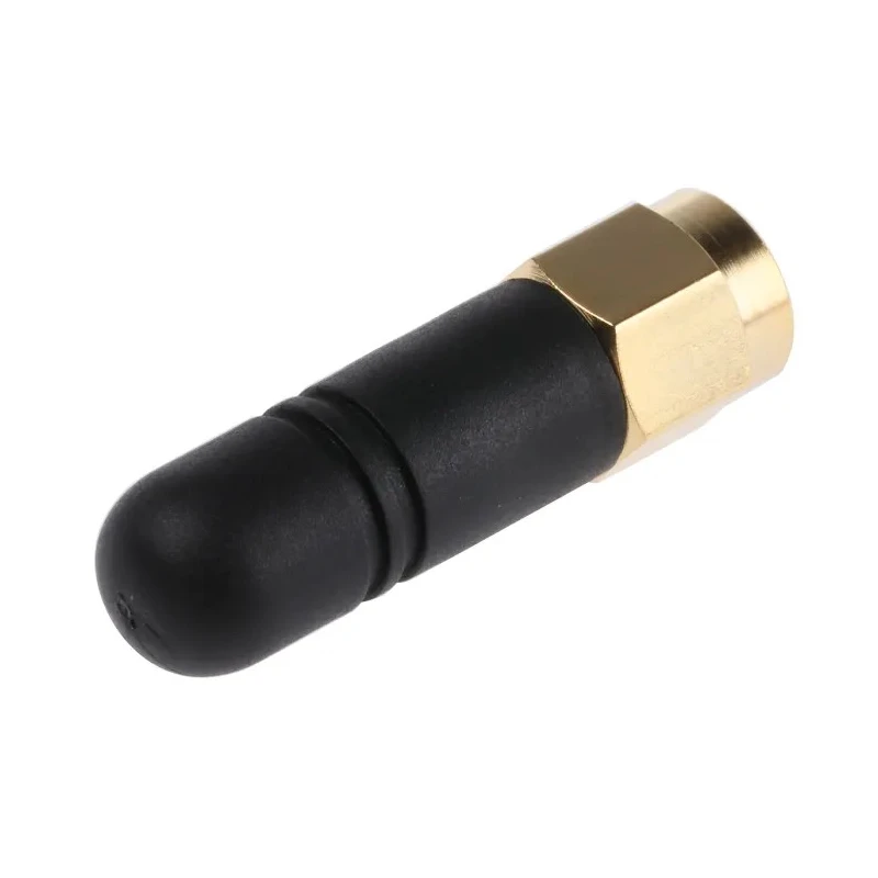 RF Solutions Stubby WiFi Antenna with SMA Connector 2.4GHz 0dBi Gain Monopole ANT-24G-S21-SMA