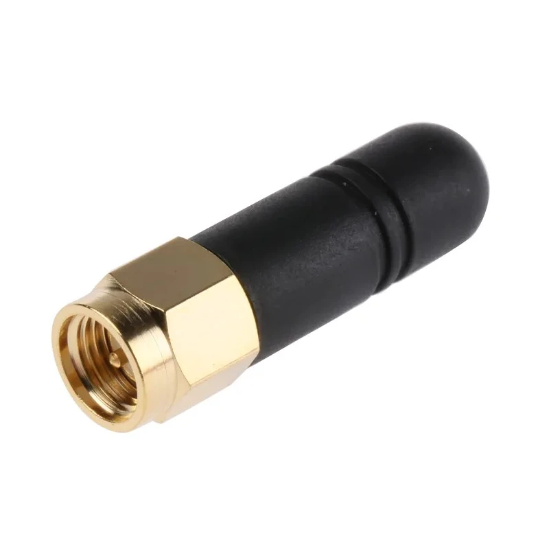 RF Solutions Stubby WiFi Antenna with SMA Connector 2.4GHz 0dBi Gain Monopole ANT-24G-S21-SMA