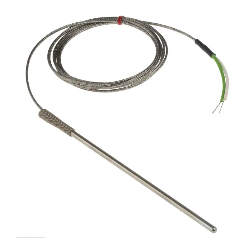 RS PRO Heavy Duty Type K Thermocouple Stainless Steel Probe 150 mm Length 4.5 mm Diameter 60 °C to 350 °C 762-1128