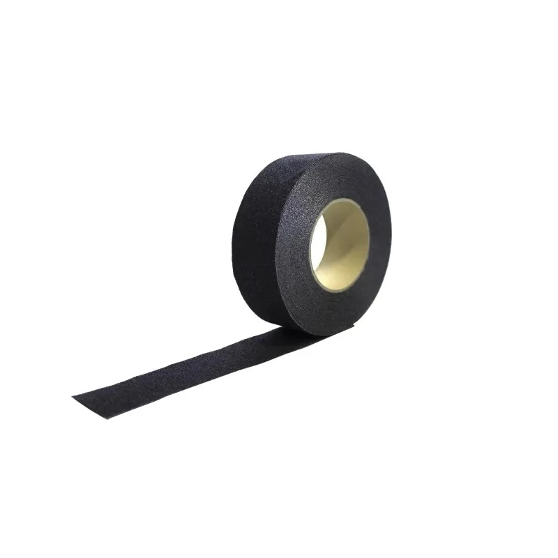 RS PRO Black Polypropylene Hazard Tape 25mm x 18.3m Length, 1.05mm Thickness 762-1503