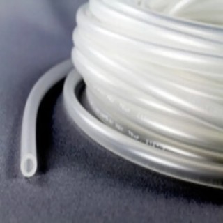 Saint-Gobain Industrial & Consumer Solutions Thermoplastic Elastomer Flexible Tubing 1.6 mm ID, 4.8 mm OD, Clear AN800003