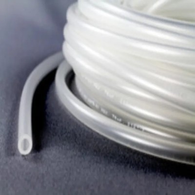 Saint-Gobain Industrial & Consumer Solutions Thermoplastic Elastomer Flexible Tubing 1.6 mm ID, 4.8 mm OD, Clear AN800003