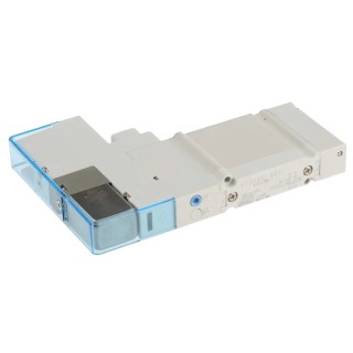 SMC Pneumatic Solenoid/Pilot-Operated Control Valve 24V DC 0.7 MPa Max Operating Pressure Aluminium Body SY3000