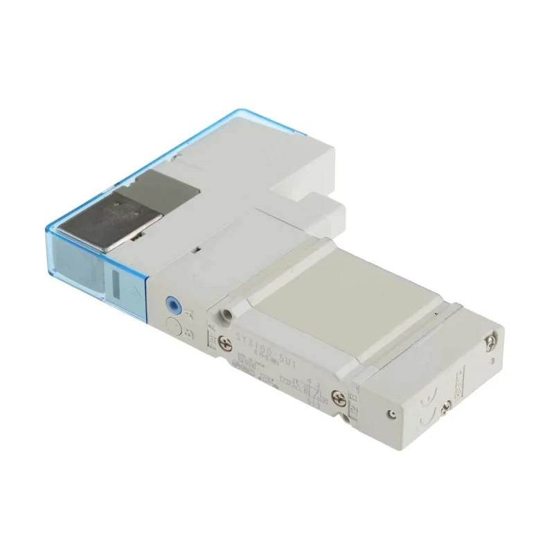 SMC Pneumatic Solenoid/Pilot-Operated Control Valve 24V DC 0.7 MPa Max Operating Pressure Aluminium Body SY3000