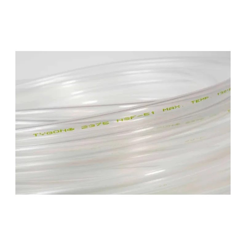 Saint-Gobain Industrial & Consumer Solutions Polyolefin Flexible Tubing 25.4 mm ID, 35 mm OD, Clear, 7.5 m AJK42064