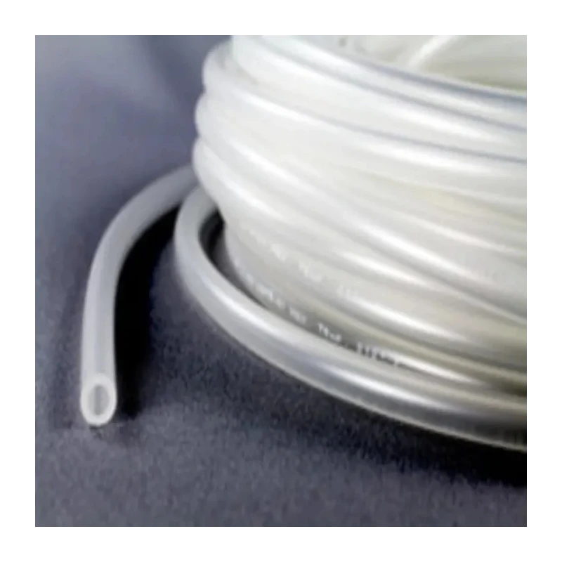 Saint-Gobain Industrial & Consumer Solutions Thermoplastic Elastomer Flexible Tubing, 3.2 mm ID, 6.4 mm OD, Clear AN800007