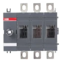 ABB 3-Pole Base Isolator Switch, IP65, 200A, 144 kW, 690V AC, OT Series OT160EV03P 1SCA120514R1001