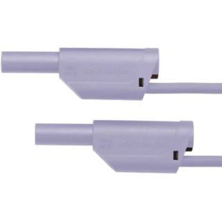 Schutzinger Connector Test Lead 32A, 1kV, Purple, 500 mm Lead Length VSFK 6000 / 2.5 / 50 / PVI