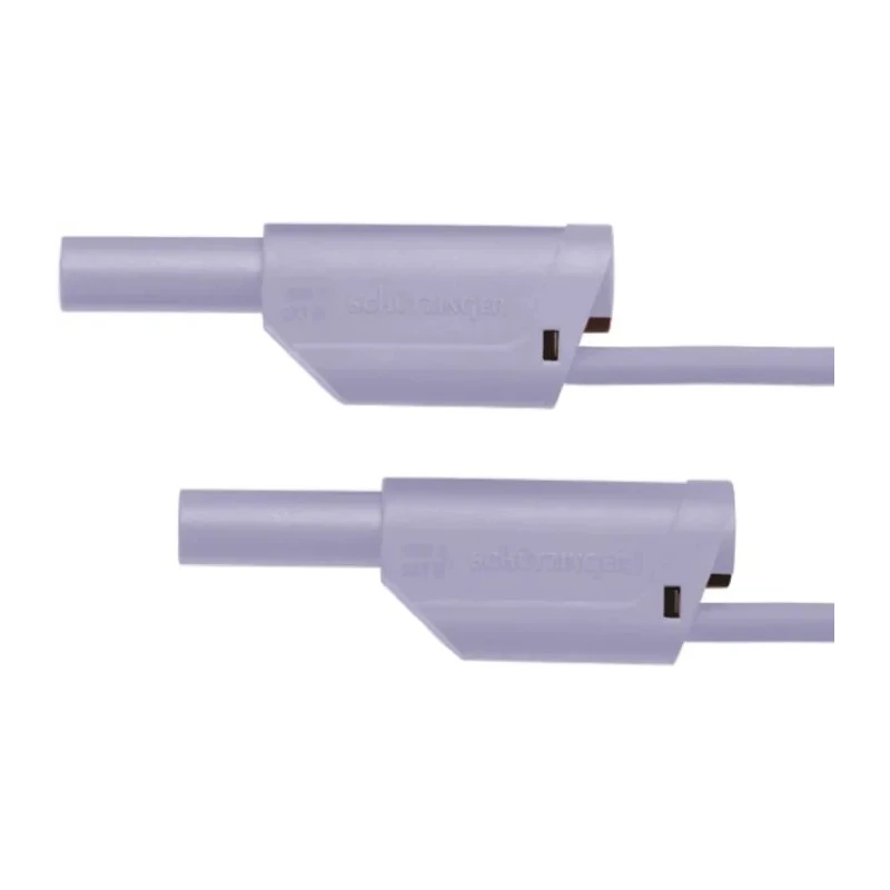 Schutzinger Connector Test Lead 32A, 1kV, Purple, 500 mm Lead Length VSFK 6000 / 2.5 / 50 / PVI