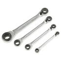 Bahco 4-Piece Ratchet Spanner Set S4RM/4T Metric Sizes 8-27 mm Taiwan S4RM/4T