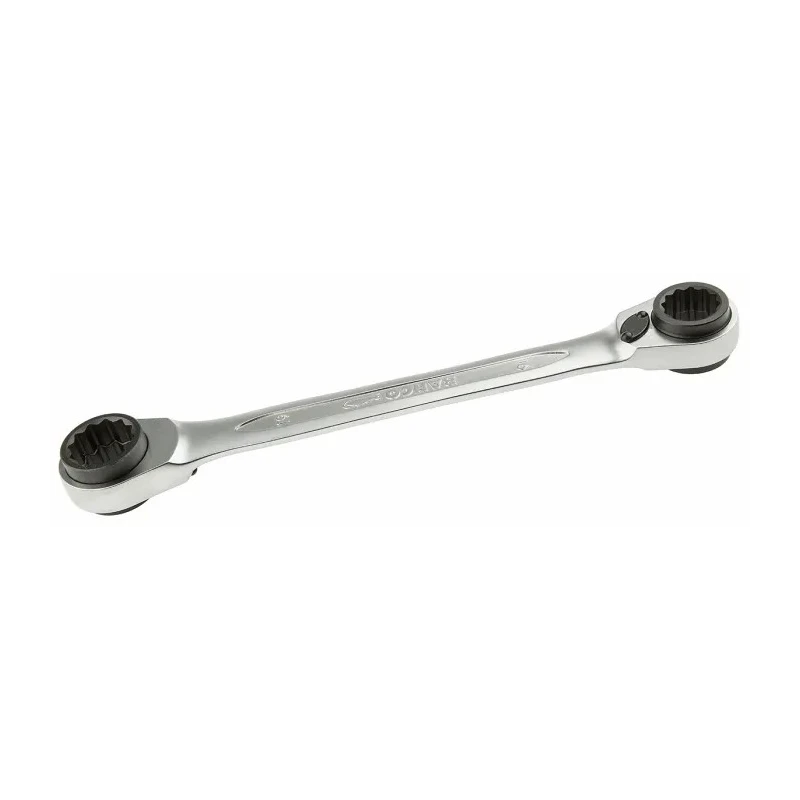 Bahco 4-Piece Ratchet Spanner Set S4RM/4T Metric Sizes 8-27 mm Taiwan S4RM/4T