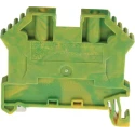 RND RS PRO Earth Terminal Block Green Yellow 2.5mm² 1-Level Screw Termination 5.1mm Pitch 762-2534