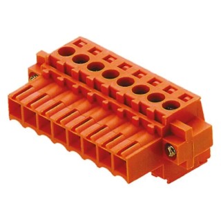 Weidmüller BL Series Pluggable Terminal Block 8-Contact 3.5 mm Pitch 1 Row 320V 17A 1606700000
