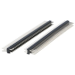 Wurth Elektronik WR-PHD Series Straight Through Hole Pin Header, 64 Contacts, 2.54 mm Pitch, 2 Row, Unshrouded 61306421121