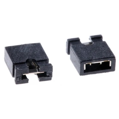 Wurth Elektronik WR-PHD Jumper Straight Female Black Open Top 2 Way 1 Row 2.54 mm Pitch 60900213421