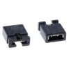 Wurth Elektronik WR-PHD Jumper Straight Female Black Open Top 2 Way 1 Row 2.54 mm Pitch 60900213421