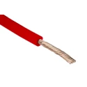 RS PRO Red 2.5 mm² Cross-Linked Low Smoke Hook Up Wire, 13 AWG, 50x0.25 mm Core Strands, 100 m, 750 V, 90°C 763-7646
