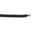 RS PRO Black 0.75 mm² Hook Up Wire, 18 AWG, 24/0.2 mm Strands, 100 m Length, Zero Halogen 763-7573