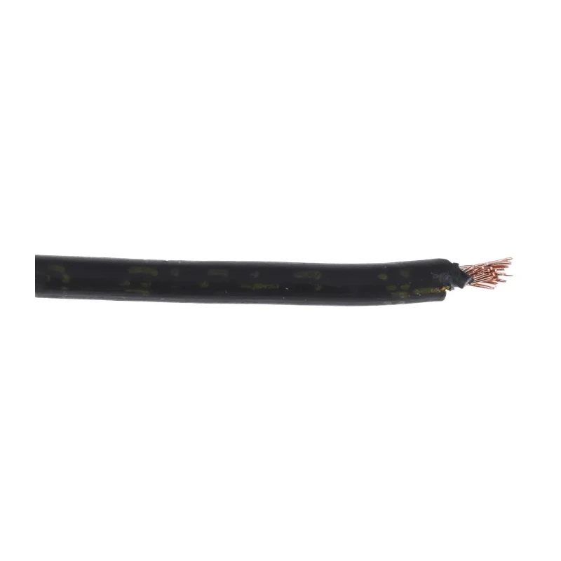 RS PRO Black 0.75 mm² Hook Up Wire, 18 AWG, 24/0.2 mm Strands, 100 m Length, Zero Halogen 763-7573