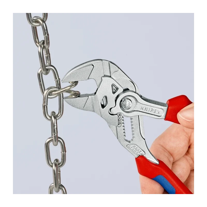 Knipex 1-Piece Plier Wrench Smooth, 180mm Overall Length, 35mm Jaw 86 05 180