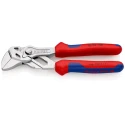 Knipex 1-Piece Plier Wrench Smooth Jaw, Chrome Vanadium Steel, Plastic Handle, 150mm Overall Length Model 86 05 150
