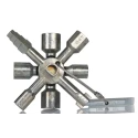 Knipex Die Cast Zinc 17-way Control Cabinet Key 00 11 01